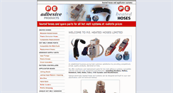 Desktop Screenshot of heatedhoses.co.uk