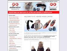 Tablet Screenshot of heatedhoses.co.uk